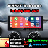 For Audi Q2 (2016–2022) – 10.25" Android 14 Touch Screen Car Stereo with Wireless CarPlay, Android Auto, GPS, DSP, Multimedia System Carputech