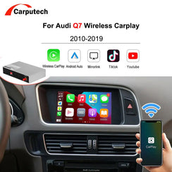 Wireless Android Auto Module Interface for Audi Q7 2010-2022 Support Mirrorlink Airplay Siri Carplay