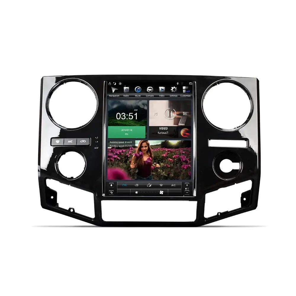 Tesla Style ANDROID PX6 12.1 Inch Car Radio GPS Navigation ANDROID Head Unit for Ford F250 F350 F450 F650 SUPER DUTY 2009+CAR MULT Carputech