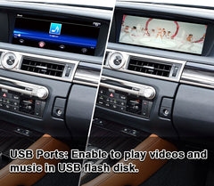 Carputech Carplay Android Auto Interface box for Lexus GS GS200t GS300 GS350 2013-2020 IS RX RC with GPS Navigation , Mirror Link,Carplay Module