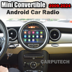 8" For Mini Convertible 2009-2024 Car Radio Stereo Carplay Upgrade Screen Android Auto GPS Navigation Multimedia Player