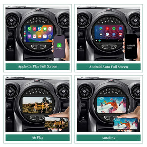 8" For Mini Cooper Mini Hatch/Hardtop 2007 - 2013 Car Radio Stereo Carplay Upgrade Screen Android Auto GPS Navigation Multimedia Player Carputech