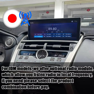 12.3 Inch Android Car Multimedia Auto Play Interface Radio Screen for Lexus ES ES350 ES300h ES250 2018-2023 Carputech
