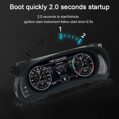 12,3 "LCD Digital Dashboard Cluster Für Jeep Wrangler 2010-2018 Auto Panel Tacho Virtuelle Cockpit 