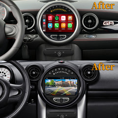 8" für Mini Countryman 2011-2024 Autoradio Stereo Carplay Upgrade-Bildschirm Android Auto GPS Navigation Multimedia Player