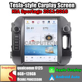 10.4" For KIA Sportage 2011-2016 Car Radio Headunit Stereo Carplay Upgrade Tesla Style Screen Android Auto GPS Navigation Multimedia Player Carputech