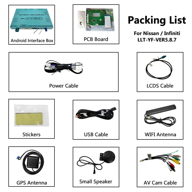Upgrade Module for Infinity QX60 - Apple Carplay & Android