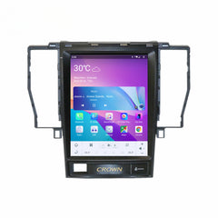 Autoradio 10,4" pour Toyota Crown 2005-2009, stéréo, Carplay, mise à niveau, écran de style Tesla, Android Auto, navigation GPS, lecteur multimédia