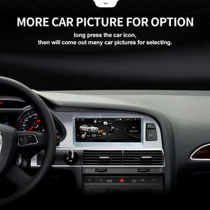 For Audi A6 C6 Q7 Android System Car Carplay Radio OEM Style WIFI SIM AHD 1080P GPS Navi Multimedia Player Touch Screen - Carputech