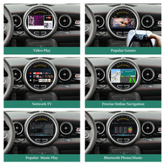 8" für Mini Countryman 2011-2024 Autoradio Stereo Carplay Upgrade-Bildschirm Android Auto GPS Navigation Multimedia Player