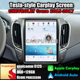 10.4" For Chevrolet Cruze 2015-2017 Car Radio Headunit Stereo Carplay Upgrade Tesla Style Screen Android Auto GPS Navigation Multimedia Player Carputech
