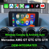 Mercedes Benz AMG GT GTC GTS GTR 2016-2019 | Apple Carplay & Android Auto Module Carputech