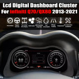 For Infiniti Q70/ QX80 2013-2021 12" LCD Digital Dashboard Cluster Car Panel Speedometer Virtual Cockpit - Carputech