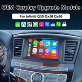 Carputech Wireless For Infiniti Q50 Qx50 Qx60 7'' Carplay Android Auto Interface Wireless Carplay Module Carputech