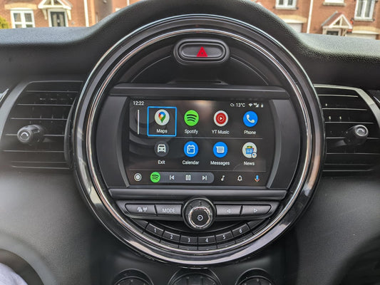 Wireless Apple CarPlay Android Auto Module for BMW MINI Cooper 2009-2020 CIC NBT EVO System with Mirror Link Car Play Functions Bluetooth, Mirror Link, Siri Voice