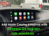 OEM Apple CarPlay & Android Auto Upgrade Module for Lexus GS 2012-2022 Carputech