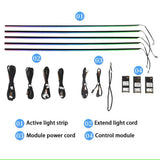 Ambient Lighting Kit for Mercedes Benz GLB X247 2020-2025 Upgraded Interior Accessories Auto Lighting Systems Carputech