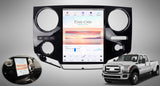 12.1" Tesla-Style Android Screen for Ford F-250 F-350 2009–2016 | Wireless CarPlay & Android Auto Carputech
