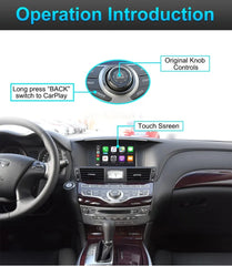 Infiniti Q70L Apple Carplay & Android Auto Module 2010-2020