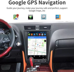 12,1 Zoll Qualcomm für Lexus GS450 2004–2011 Autoradio Stereo Carplay Upgrade Tesla Style Bildschirm Android Auto GPS Navigation Multimedia Player