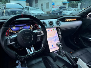 14.4" Qualcomm For Ford Mustang 2015-2023 Car Radio Stereo Carplay Upgrade Tesla Style Screen Android Auto GPS Navigation Multimedia Player Carputech