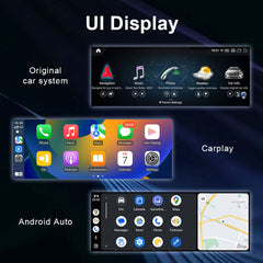Full Screen Wireless CarPlay AA For Mercedes Benz A B C E CLS CLA GLA GLB GLC Class NTG5.5 NTG 6.0 MBUX 2018-2022 With Mirror Link Airplay