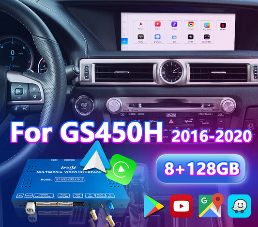 Carputech Android Video Interface for Lexus GS450h GS350 GS200t GS300h GSF GS 2015-2020