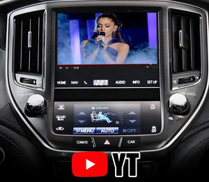 Carputech Wireless Apple Carplay / Android Video interface Module for Toyota Crown 2013-2021 AWS210 215 204 with YT, NF,Google play LX570 GX460 Carputech