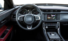 Pour Jaguar XF 2016-2019 Android 13 Lecteur multimédia de voiture Auto Radio GPS Navigation Audio Stéréo Écran de style Tesla 