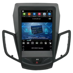 9,7-Zoll-Autoradio für Ford Fiesta 2009-2017 GPS-Navigation Carplay Android Auto Carplay Multimedia DSP-Player 2 Din 4G WIFI Android 12