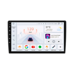 Carputech Android 12 Double Din Wireless Apple CarPlay & Android Auto Car Radio with 8GB RAM & 10 Inch QLED Touch Screen