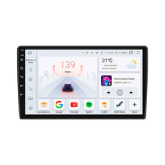 Carputech Android 12 Doppel-Din-Autoradio mit kabellosem Apple CarPlay und Android Auto, 8 GB RAM und 10-Zoll-QLED-Touchscreen 