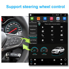9,7-Zoll-Autoradio für Ford Fiesta 2009-2017 GPS-Navigation Carplay Android Auto Carplay Multimedia DSP-Player 2 Din 4G WIFI Android 12