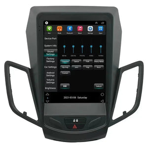 9.7inch Car Radio For Ford fiesta 2009-2017 GPS Navigation Carplay Android Auto Carplay Multimedia DSP Player 2 Din 4G WIFI Android 12 Carputech
