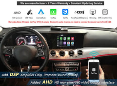 Wireless CarPlay AndroidAuto Smart Module for Mercedes-Benz W213 7 8 inch 12.3 inch screen 5G NTG 5.5 Mirroring