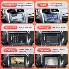 Wireless Carplay Module For Ford Sync 2 System 8 inch LCD Screen