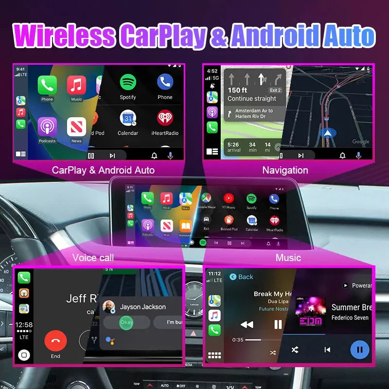 Wireless CarPlay for Lexus RX 2012-2022, with Android Auto Mirror Lin ...