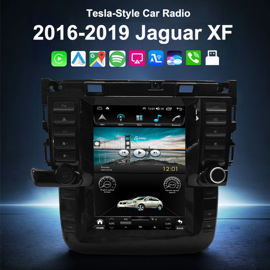 For Jaguar XF 2016-2019 Android 13 Car Multimedid player Auto Radio GPS Navigation Audio Stereo